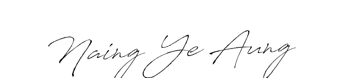 Make a beautiful signature design for name Naing Ye Aung. Use this online signature maker to create a handwritten signature for free. Naing Ye Aung signature style 6 images and pictures png