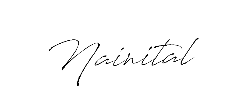 Nainital stylish signature style. Best Handwritten Sign (Antro_Vectra) for my name. Handwritten Signature Collection Ideas for my name Nainital. Nainital signature style 6 images and pictures png