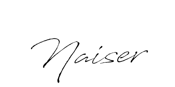 This is the best signature style for the Naiser name. Also you like these signature font (Antro_Vectra). Mix name signature. Naiser signature style 6 images and pictures png