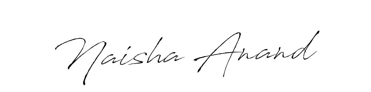 Make a beautiful signature design for name Naisha Anand. Use this online signature maker to create a handwritten signature for free. Naisha Anand signature style 6 images and pictures png