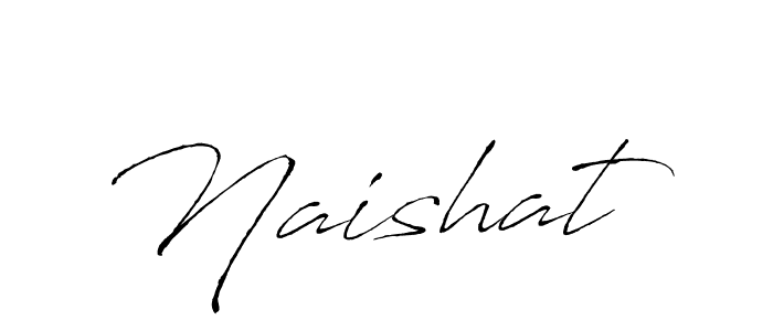 Antro_Vectra is a professional signature style that is perfect for those who want to add a touch of class to their signature. It is also a great choice for those who want to make their signature more unique. Get Naishat name to fancy signature for free. Naishat signature style 6 images and pictures png