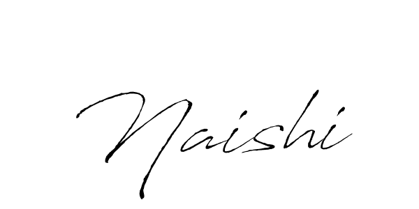 Antro_Vectra is a professional signature style that is perfect for those who want to add a touch of class to their signature. It is also a great choice for those who want to make their signature more unique. Get Naishi name to fancy signature for free. Naishi signature style 6 images and pictures png