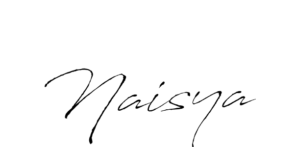 Create a beautiful signature design for name Naisya. With this signature (Antro_Vectra) fonts, you can make a handwritten signature for free. Naisya signature style 6 images and pictures png