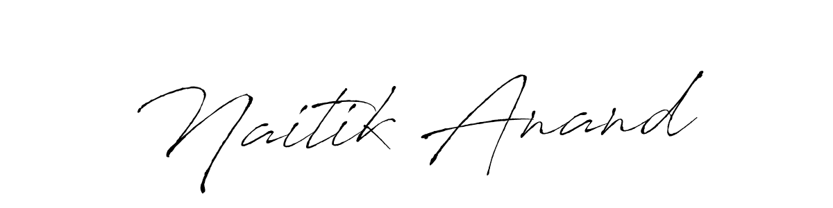 You can use this online signature creator to create a handwritten signature for the name Naitik Anand. This is the best online autograph maker. Naitik Anand signature style 6 images and pictures png