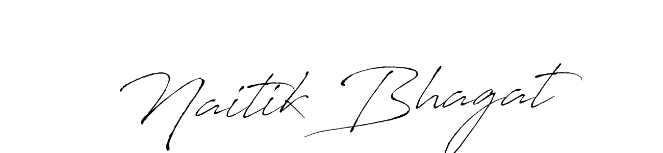 Use a signature maker to create a handwritten signature online. With this signature software, you can design (Antro_Vectra) your own signature for name Naitik Bhagat. Naitik Bhagat signature style 6 images and pictures png
