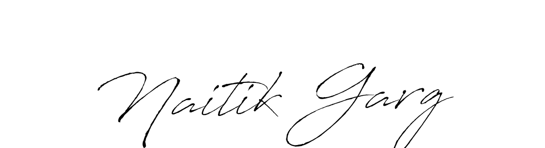 Naitik Garg stylish signature style. Best Handwritten Sign (Antro_Vectra) for my name. Handwritten Signature Collection Ideas for my name Naitik Garg. Naitik Garg signature style 6 images and pictures png