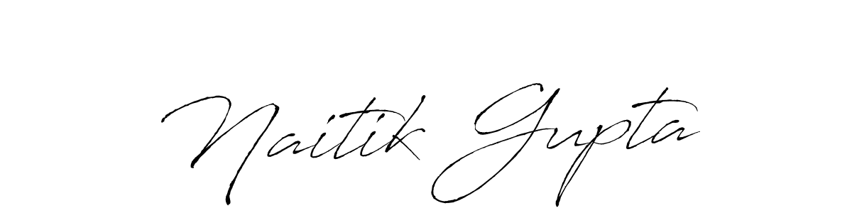 Also You can easily find your signature by using the search form. We will create Naitik Gupta name handwritten signature images for you free of cost using Antro_Vectra sign style. Naitik Gupta signature style 6 images and pictures png