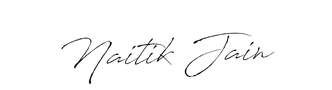 This is the best signature style for the Naitik Jain name. Also you like these signature font (Antro_Vectra). Mix name signature. Naitik Jain signature style 6 images and pictures png