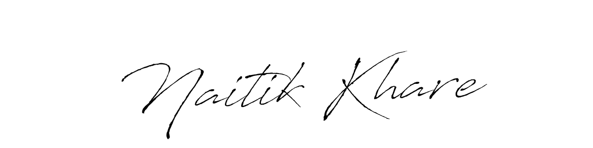 Also we have Naitik Khare name is the best signature style. Create professional handwritten signature collection using Antro_Vectra autograph style. Naitik Khare signature style 6 images and pictures png