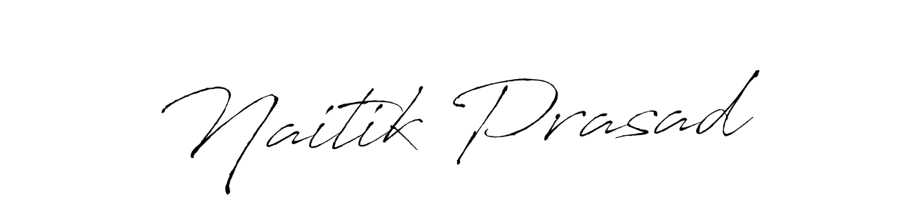 You should practise on your own different ways (Antro_Vectra) to write your name (Naitik Prasad) in signature. don't let someone else do it for you. Naitik Prasad signature style 6 images and pictures png