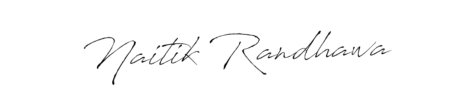 Make a beautiful signature design for name Naitik Randhawa. Use this online signature maker to create a handwritten signature for free. Naitik Randhawa signature style 6 images and pictures png