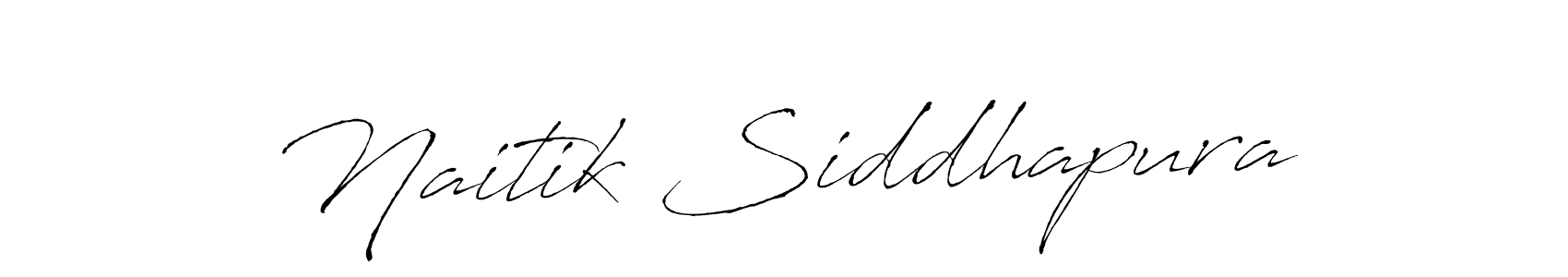 Also we have Naitik Siddhapura name is the best signature style. Create professional handwritten signature collection using Antro_Vectra autograph style. Naitik Siddhapura signature style 6 images and pictures png