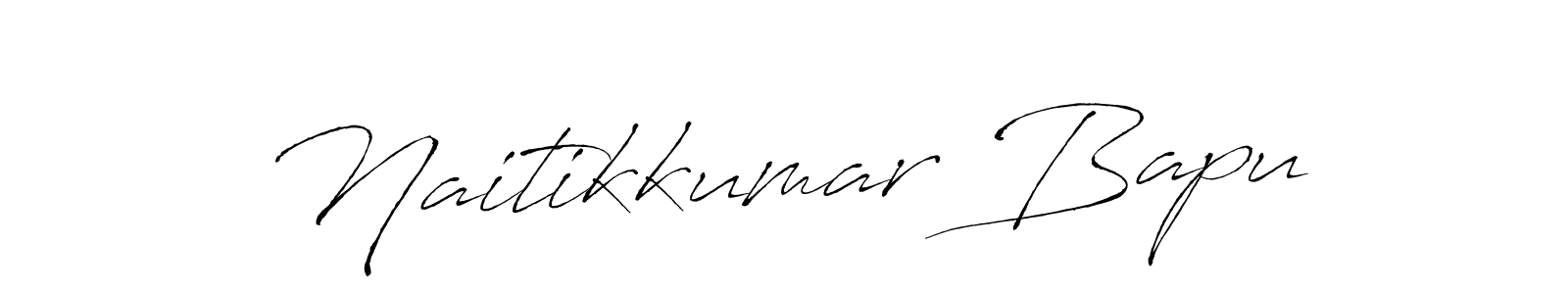 The best way (Antro_Vectra) to make a short signature is to pick only two or three words in your name. The name Naitikkumar Bapu include a total of six letters. For converting this name. Naitikkumar Bapu signature style 6 images and pictures png