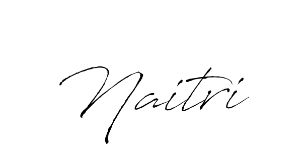 Antro_Vectra is a professional signature style that is perfect for those who want to add a touch of class to their signature. It is also a great choice for those who want to make their signature more unique. Get Naitri name to fancy signature for free. Naitri signature style 6 images and pictures png