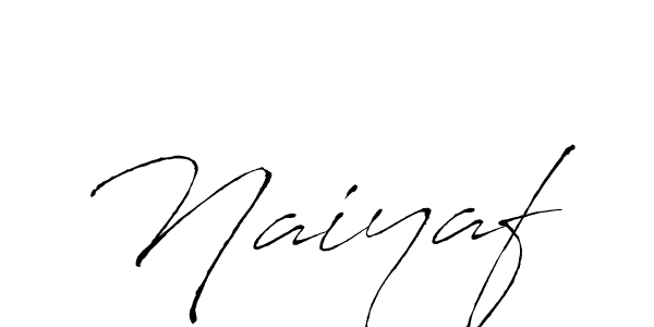 Also You can easily find your signature by using the search form. We will create Naiyaf name handwritten signature images for you free of cost using Antro_Vectra sign style. Naiyaf signature style 6 images and pictures png