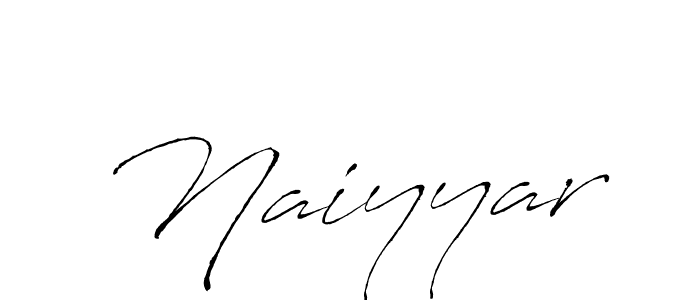 Create a beautiful signature design for name Naiyyar. With this signature (Antro_Vectra) fonts, you can make a handwritten signature for free. Naiyyar signature style 6 images and pictures png