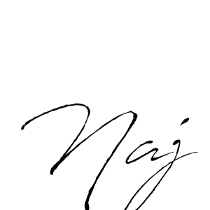 It looks lik you need a new signature style for name Naj. Design unique handwritten (Antro_Vectra) signature with our free signature maker in just a few clicks. Naj signature style 6 images and pictures png