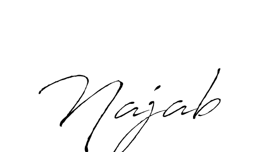 Similarly Antro_Vectra is the best handwritten signature design. Signature creator online .You can use it as an online autograph creator for name Najab. Najab signature style 6 images and pictures png