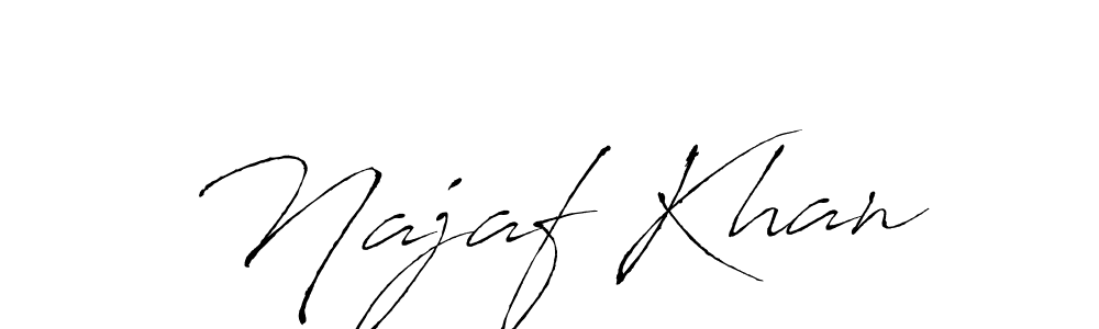 Make a beautiful signature design for name Najaf Khan. Use this online signature maker to create a handwritten signature for free. Najaf Khan signature style 6 images and pictures png