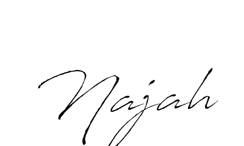 You should practise on your own different ways (Antro_Vectra) to write your name (Najah) in signature. don't let someone else do it for you. Najah signature style 6 images and pictures png