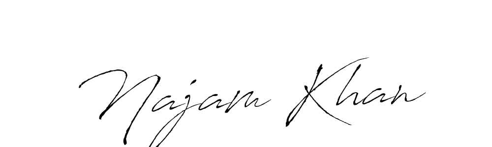 This is the best signature style for the Najam Khan name. Also you like these signature font (Antro_Vectra). Mix name signature. Najam Khan signature style 6 images and pictures png