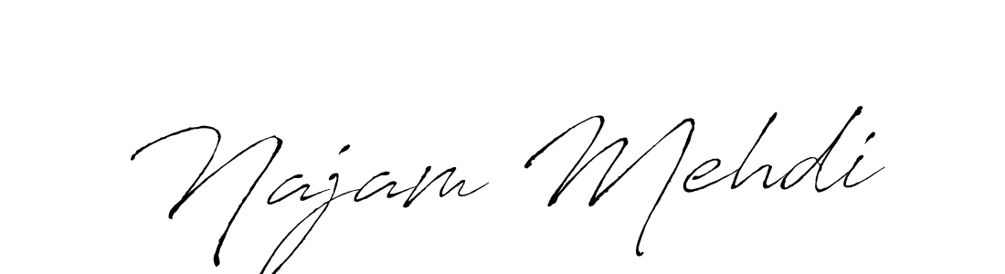 You can use this online signature creator to create a handwritten signature for the name Najam Mehdi. This is the best online autograph maker. Najam Mehdi signature style 6 images and pictures png