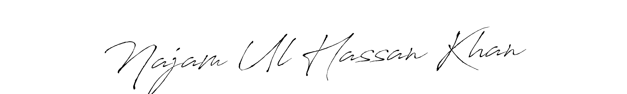 It looks lik you need a new signature style for name Najam Ul Hassan Khan. Design unique handwritten (Antro_Vectra) signature with our free signature maker in just a few clicks. Najam Ul Hassan Khan signature style 6 images and pictures png