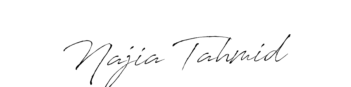 How to make Najia Tahmid signature? Antro_Vectra is a professional autograph style. Create handwritten signature for Najia Tahmid name. Najia Tahmid signature style 6 images and pictures png
