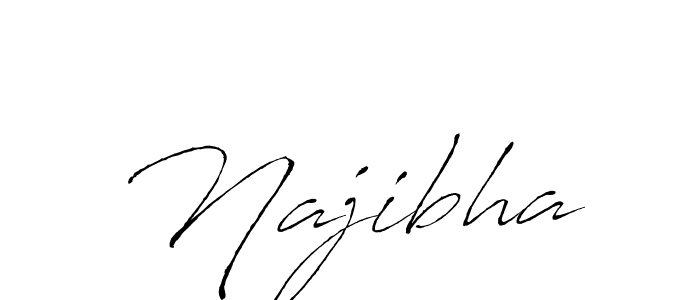 How to Draw Najibha signature style? Antro_Vectra is a latest design signature styles for name Najibha. Najibha signature style 6 images and pictures png