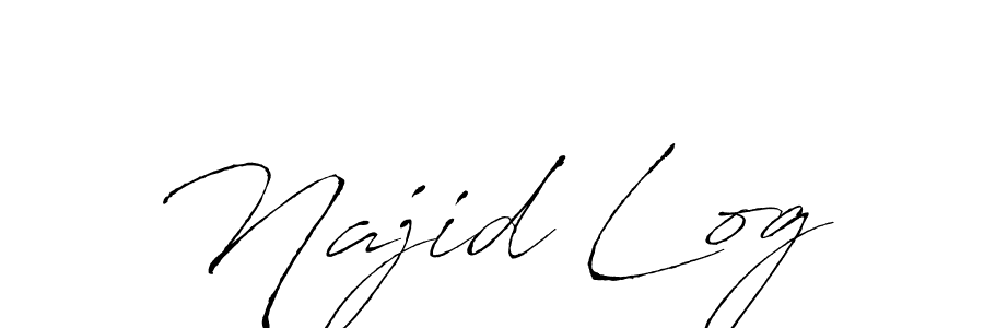 Also You can easily find your signature by using the search form. We will create Najid Log name handwritten signature images for you free of cost using Antro_Vectra sign style. Najid Log signature style 6 images and pictures png