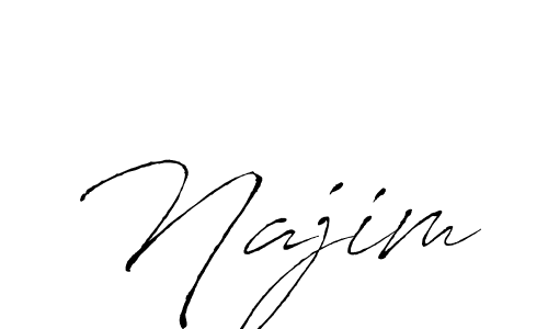 It looks lik you need a new signature style for name Najim. Design unique handwritten (Antro_Vectra) signature with our free signature maker in just a few clicks. Najim signature style 6 images and pictures png