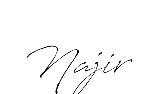 Antro_Vectra is a professional signature style that is perfect for those who want to add a touch of class to their signature. It is also a great choice for those who want to make their signature more unique. Get Najir name to fancy signature for free. Najir signature style 6 images and pictures png