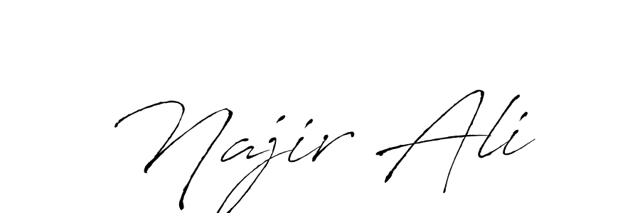 The best way (Antro_Vectra) to make a short signature is to pick only two or three words in your name. The name Najir Ali include a total of six letters. For converting this name. Najir Ali signature style 6 images and pictures png