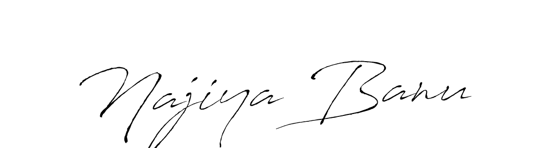 Make a beautiful signature design for name Najiya Banu. Use this online signature maker to create a handwritten signature for free. Najiya Banu signature style 6 images and pictures png