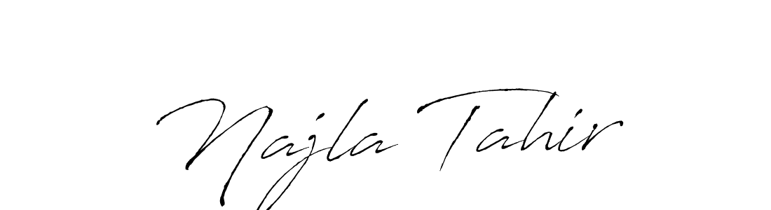 Also we have Najla Tahir name is the best signature style. Create professional handwritten signature collection using Antro_Vectra autograph style. Najla Tahir signature style 6 images and pictures png