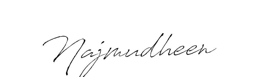 Make a beautiful signature design for name Najmudheen. With this signature (Antro_Vectra) style, you can create a handwritten signature for free. Najmudheen signature style 6 images and pictures png