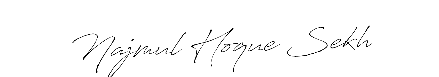 Similarly Antro_Vectra is the best handwritten signature design. Signature creator online .You can use it as an online autograph creator for name Najmul Hoque Sekh. Najmul Hoque Sekh signature style 6 images and pictures png