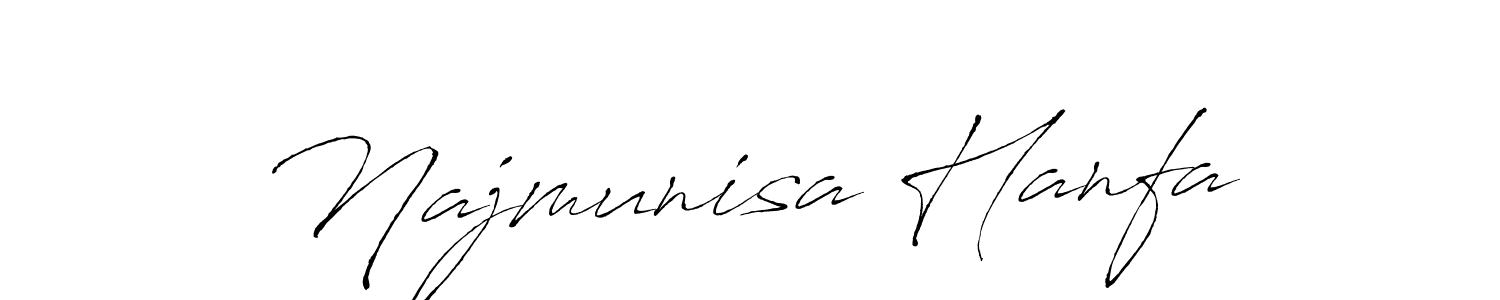 Here are the top 10 professional signature styles for the name Najmunisa Hanfa. These are the best autograph styles you can use for your name. Najmunisa Hanfa signature style 6 images and pictures png