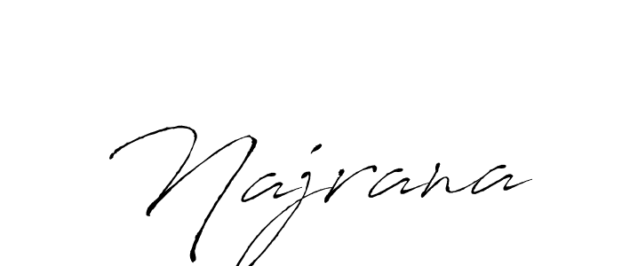 Also we have Najrana name is the best signature style. Create professional handwritten signature collection using Antro_Vectra autograph style. Najrana signature style 6 images and pictures png