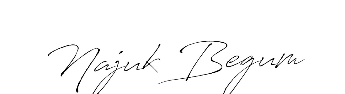 You should practise on your own different ways (Antro_Vectra) to write your name (Najuk Begum) in signature. don't let someone else do it for you. Najuk Begum signature style 6 images and pictures png