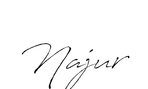 Antro_Vectra is a professional signature style that is perfect for those who want to add a touch of class to their signature. It is also a great choice for those who want to make their signature more unique. Get Najur name to fancy signature for free. Najur signature style 6 images and pictures png