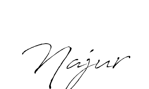 Also You can easily find your signature by using the search form. We will create Najur name handwritten signature images for you free of cost using Antro_Vectra sign style. Najur signature style 6 images and pictures png