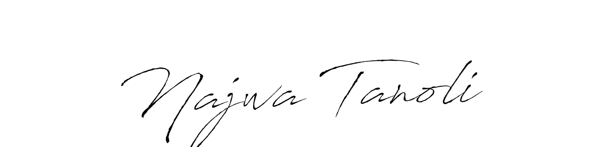 How to Draw Najwa Tanoli signature style? Antro_Vectra is a latest design signature styles for name Najwa Tanoli. Najwa Tanoli signature style 6 images and pictures png
