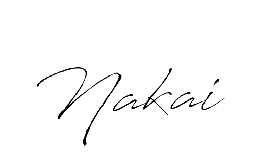 You should practise on your own different ways (Antro_Vectra) to write your name (Nakai) in signature. don't let someone else do it for you. Nakai signature style 6 images and pictures png