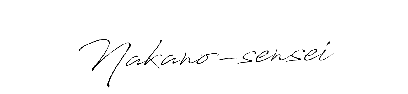 How to Draw Nakano-sensei signature style? Antro_Vectra is a latest design signature styles for name Nakano-sensei. Nakano-sensei signature style 6 images and pictures png