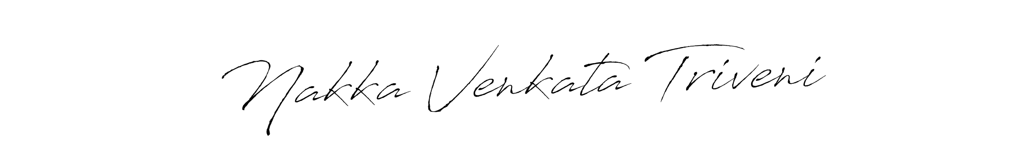 How to make Nakka Venkata Triveni signature? Antro_Vectra is a professional autograph style. Create handwritten signature for Nakka Venkata Triveni name. Nakka Venkata Triveni signature style 6 images and pictures png