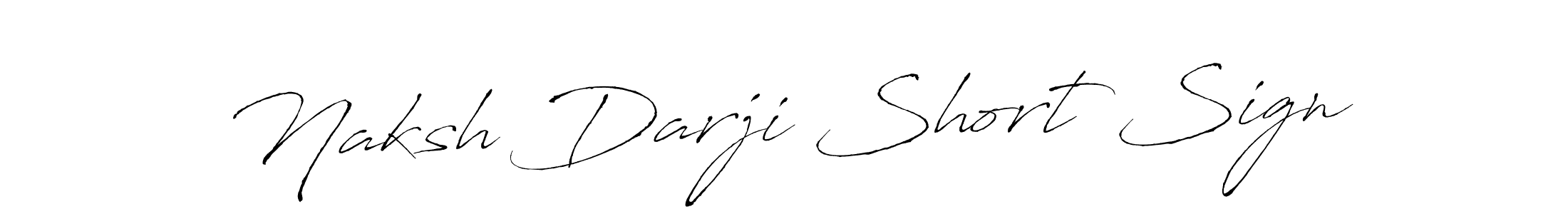 Make a beautiful signature design for name Naksh Darji Short Sign. Use this online signature maker to create a handwritten signature for free. Naksh Darji Short Sign signature style 6 images and pictures png