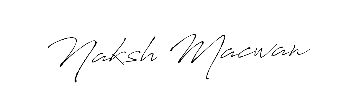 This is the best signature style for the Naksh Macwan name. Also you like these signature font (Antro_Vectra). Mix name signature. Naksh Macwan signature style 6 images and pictures png