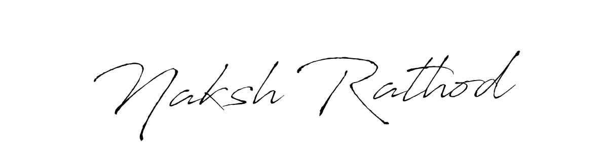 It looks lik you need a new signature style for name Naksh Rathod. Design unique handwritten (Antro_Vectra) signature with our free signature maker in just a few clicks. Naksh Rathod signature style 6 images and pictures png