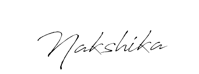 The best way (Antro_Vectra) to make a short signature is to pick only two or three words in your name. The name Nakshika include a total of six letters. For converting this name. Nakshika signature style 6 images and pictures png
